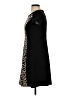 Studio One Animal Print Black Casual Dress Size 4 - photo 5