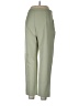Shein Solid Green Dress Pants Size L - photo 2