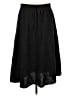 DKNY Solid Black Casual Skirt Size L - photo 1