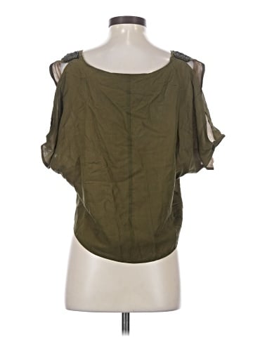 LeyenDecker Short Sleeve Silk Top (view 2)
