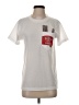 Assorted Brands 100% Polyester Ivory Short Sleeve T-Shirt Size XS - photo 1