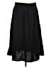 DKNY Solid Black Casual Skirt Size L - photo 2