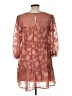 Unbranded 100% Polyester Paisley Brown Casual Dress Size L - photo 2
