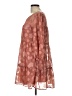 Unbranded 100% Polyester Paisley Brown Casual Dress Size L - photo 5