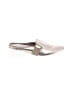 Anne Klein Sport Metallic Silver Mule/Clog Size 6 1/2 - photo 1