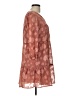 Unbranded 100% Polyester Paisley Brown Casual Dress Size L - photo 4