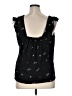 fat face Black Sleeveless Blouse Size 14 - photo 2
