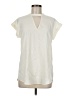 Express Ivory Short Sleeve Blouse Size M - photo 1