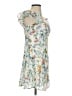 Wild Fable 100% Polyester Floral Ivory Cocktail Dress Size S - photo 4