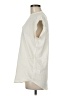 Express Ivory Short Sleeve Blouse Size M - photo 5