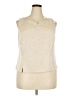 Amanda Smith Ivory Sleeveless Blouse Size 18 - photo 1