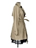 Luii 100% Cotton Tan Trenchcoat Size L - photo 4