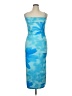 Shein Tie-dye Blue Cocktail Dress Size XL - photo 1