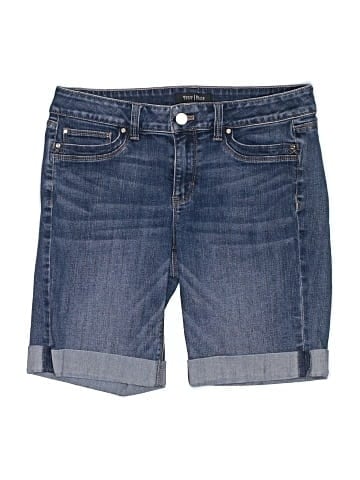 White House Black Market Denim Shorts (view 1)