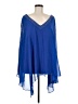 JJ's House 100% Polyester Blue Sleeveless Blouse Size S - photo 1