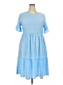 Assorted Brands Blue Casual Dress Size 3X - photo 1
