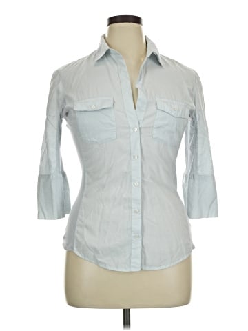 James Perse 3/4 Sleeve Button-Down Shirt (view 1)