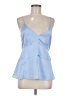 Banana Republic 100% Polyester Blue Sleeveless Blouse Size 6 - photo 1