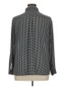 Apt. 9 100% Polyester Houndstooth Black Long Sleeve Blouse Size XL - photo 2