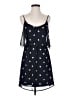 Dee Elle 100% Polyester Polka Dots Black Casual Dress Size S - photo 1