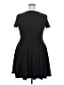 Unbranded Solid Black Cocktail Dress Size XXL - photo 2