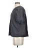 Current Air Gray Short Sleeve Blouse Size S - photo 5