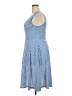 Lularoe Checkered-gingham Blue Casual Dress Size 22 - 24 - photo 5