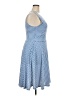 Lularoe Checkered-gingham Blue Casual Dress Size 22 - 24 - photo 4