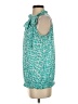 French Laundry 100% Polyester Teal Sleeveless Blouse Size S - photo 5