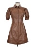Kit And Sky 100% Polyester Brown Casual Dress Size M - photo 1