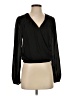 Nine Britton Black Long Sleeve Blouse Size S - photo 1