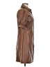 Kit And Sky 100% Polyester Brown Casual Dress Size M - photo 4
