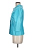 Talbots 100% Silk Teal Raincoat Size 8 - photo 5