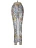 H&M Print Blue Casual Pants Size 8 - photo 1