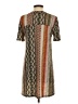 BCBGeneration Print Brown Casual Dress Size S - photo 2