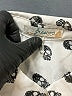 Freebird 100% Polyester Animal Print Ivory Long Sleeve Blouse Size M - photo 7