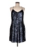 Express 100% Polyester Stars Blue Cocktail Dress Size M - photo 1