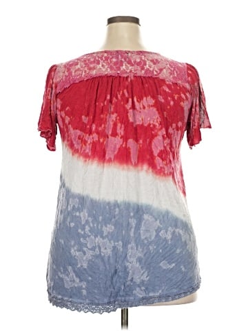 One World Short Sleeve Blouse (view 2)
