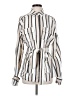 Kivari Stripes White Tan Jacket Size 4 - photo 1