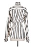 Kivari Stripes White Tan Jacket Size 4 - photo 2