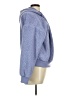 Forever 21 100% Polyester Blue Purple Zip Up Hoodie Size M - photo 4