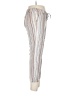 For Cynthia Stripes White Linen Pants Size L - photo 4
