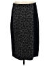 Chico's Animal Print Black Casual Skirt Size Sm (0) - photo 1