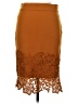 Olivia Blu Orange Formal Skirt Size M - photo 2