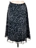 DressBarn 100% Polyester Stars Blue Casual Skirt Size 12 - photo 1