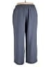 Unbranded 100% Polyester Solid Blue Casual Pants Size 3X - photo 2