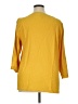 JM Collection Yellow 3/4 Sleeve Top Size XL - photo 2