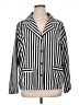Shein Stripes Black 3/4 Sleeve Blouse Size 1X - photo 1