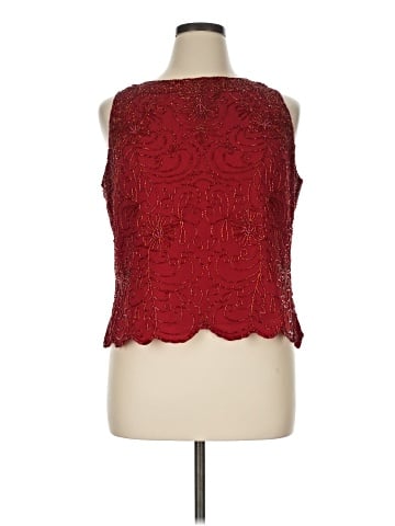 Leslie Fay Sleeveless Blouse (view 1)