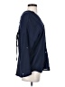 Chocolate 100% Polyester Blue Long Sleeve Blouse Size S - photo 4